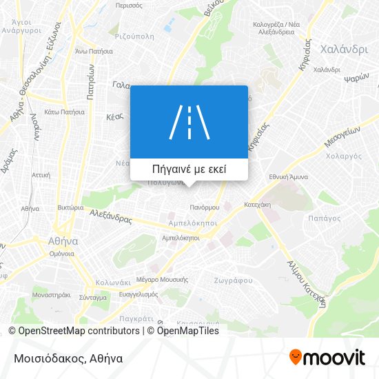 Μοισιόδακος χάρτης