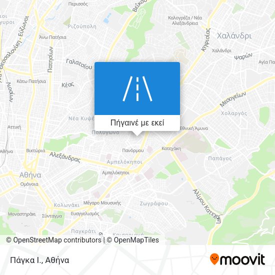 Πάγκα Ι. χάρτης