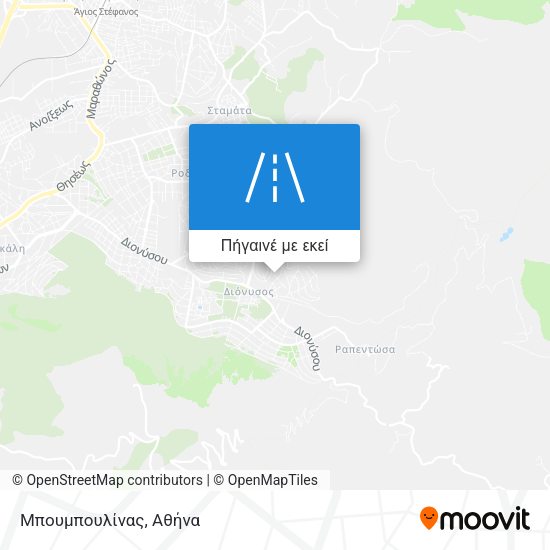 Μπουμπουλίνας χάρτης