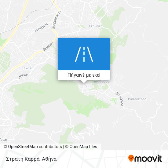 Στρατή Καρρά χάρτης