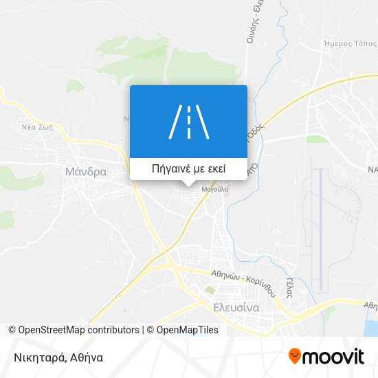 Νικηταρά χάρτης