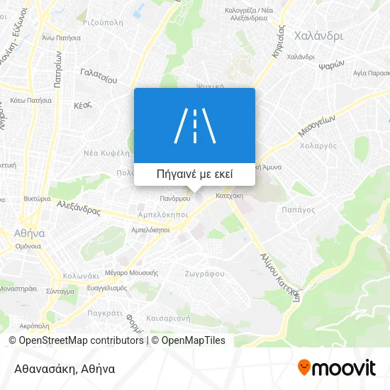 Αθανασάκη χάρτης