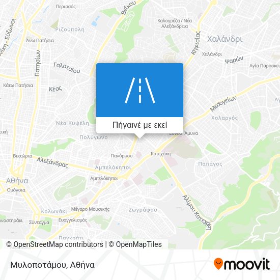 Μυλοποτάμου χάρτης