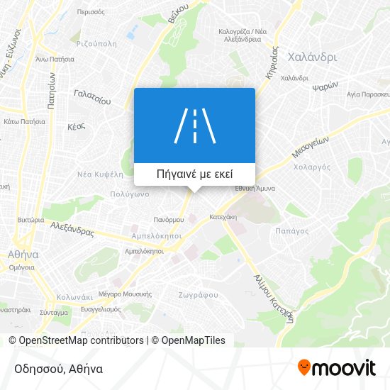 Οδησσού χάρτης