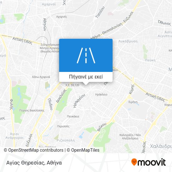 Αγίας Θηρεσίας χάρτης
