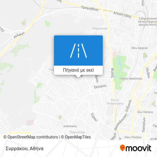 Συρράκου χάρτης