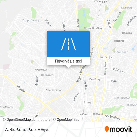Δ. Φωλόπουλου χάρτης