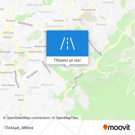 Πολέμη χάρτης