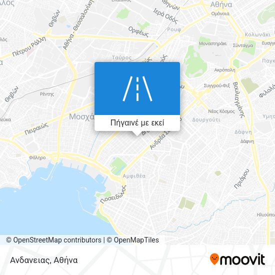 Ανδανειας χάρτης