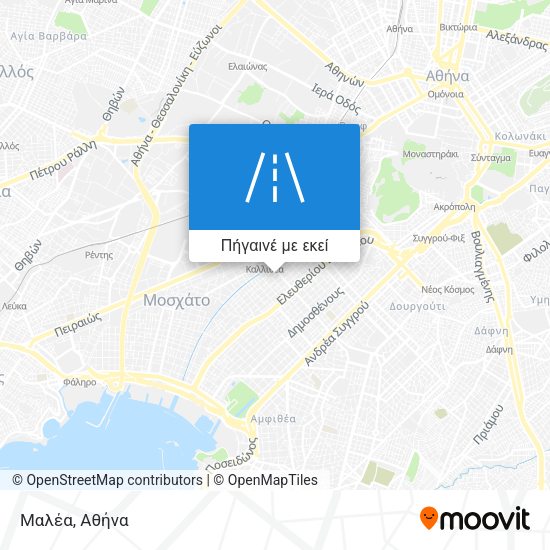Μαλέα χάρτης