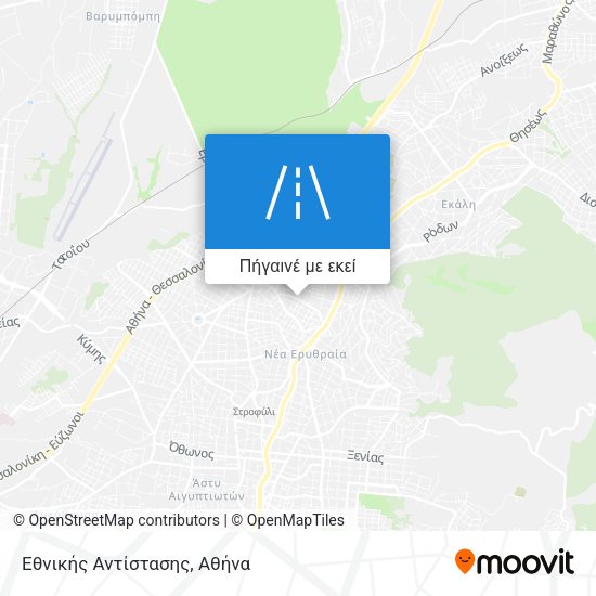 Εθνικής Αντίστασης χάρτης