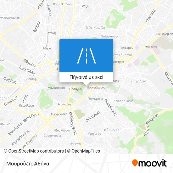 Μουρούζη χάρτης