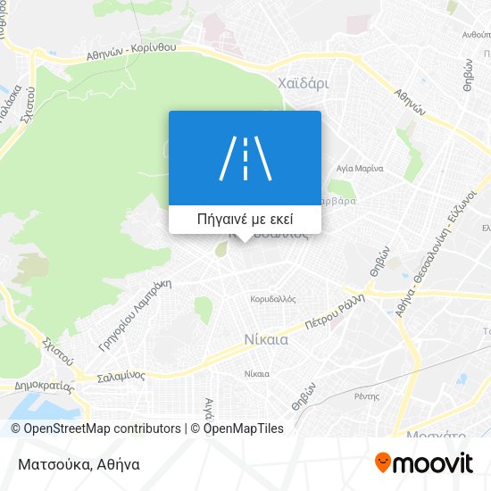 Ματσούκα χάρτης