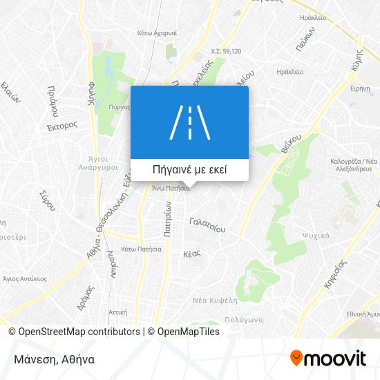 Μάνεση χάρτης