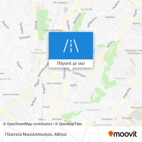 Πλατεία Νικολόπουλου χάρτης