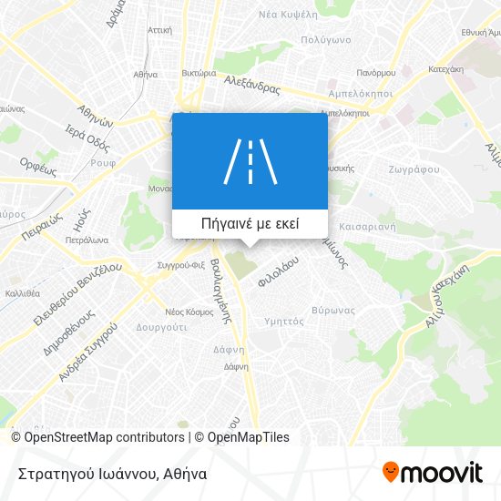 Στρατηγού Ιωάννου χάρτης