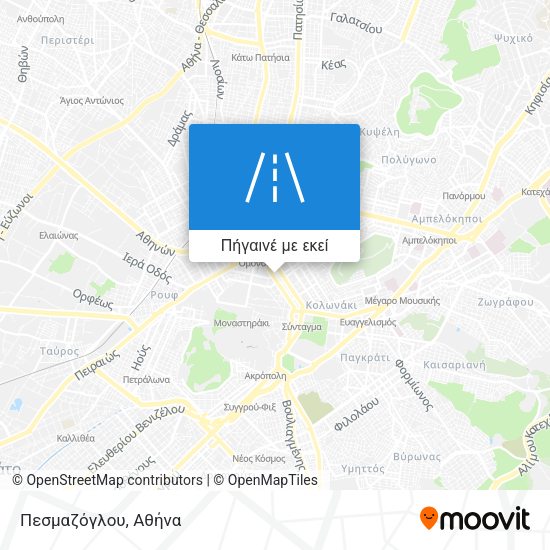 Πεσμαζόγλου χάρτης