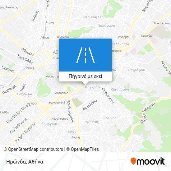 Ηρώνδα χάρτης