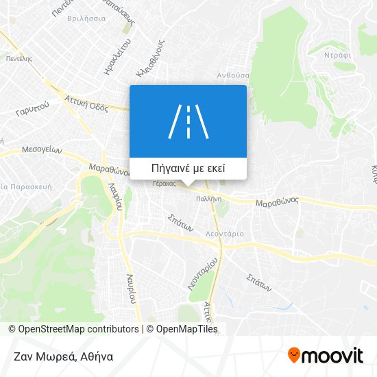 Ζαν Μωρεά χάρτης