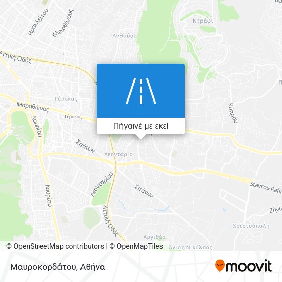 Μαυροκορδάτου χάρτης