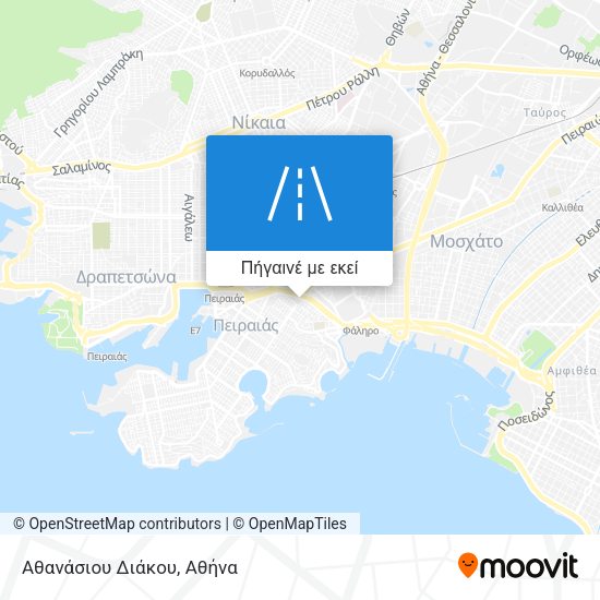 Αθανάσιου Διάκου χάρτης