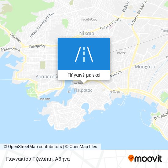 Γιαννακίου Τζελέπη χάρτης