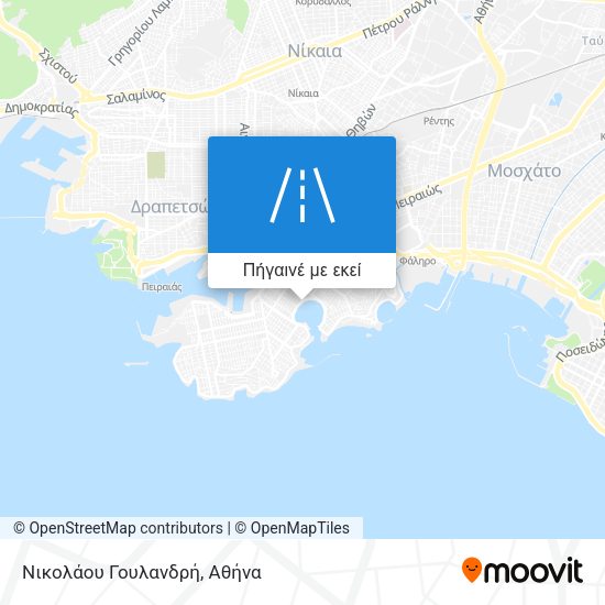 Νικολάου Γουλανδρή χάρτης