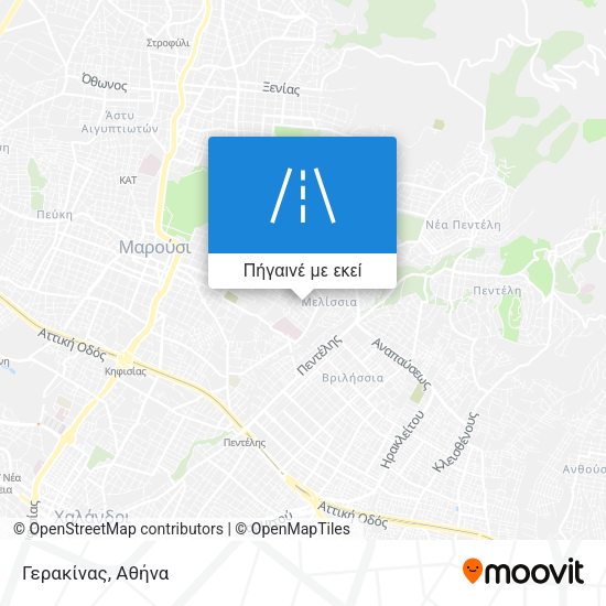 Γερακίνας χάρτης