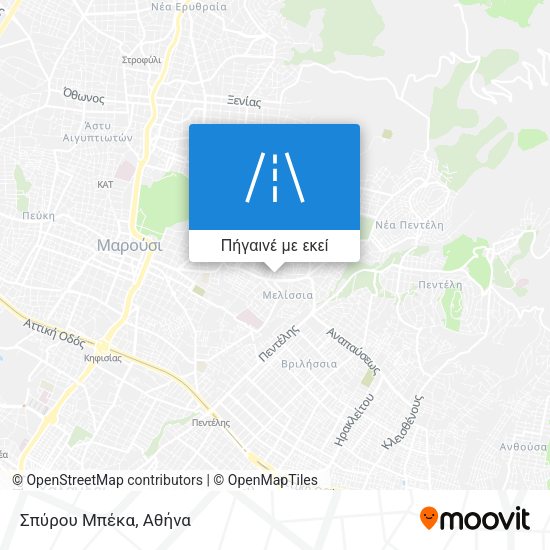 Σπύρου Μπέκα χάρτης