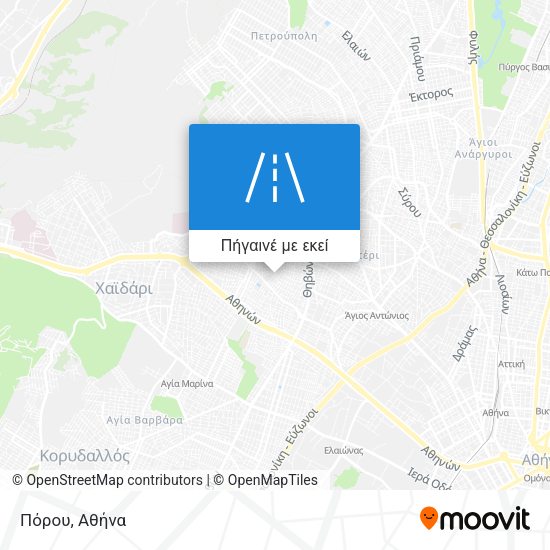 Πόρου χάρτης