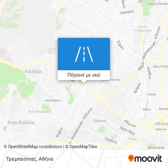 Τρεμπεσίνας χάρτης
