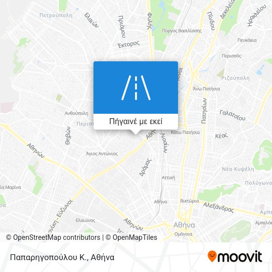 Παπαρηγοπούλου Κ. χάρτης