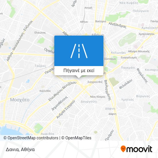 Δανια χάρτης