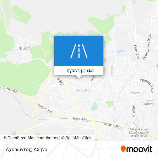 Αχέρωντος χάρτης