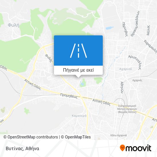 Βυτίνας χάρτης