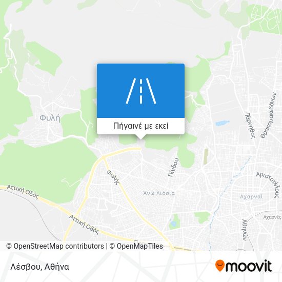 Λέσβου χάρτης