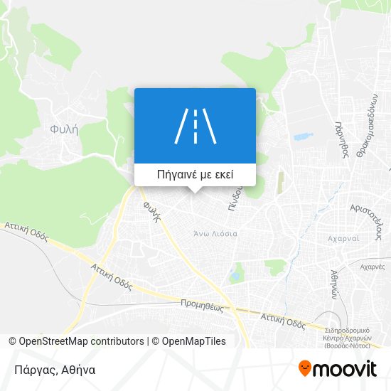 Πάργας χάρτης