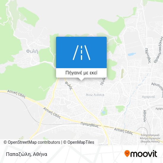 Παπαζώλη χάρτης