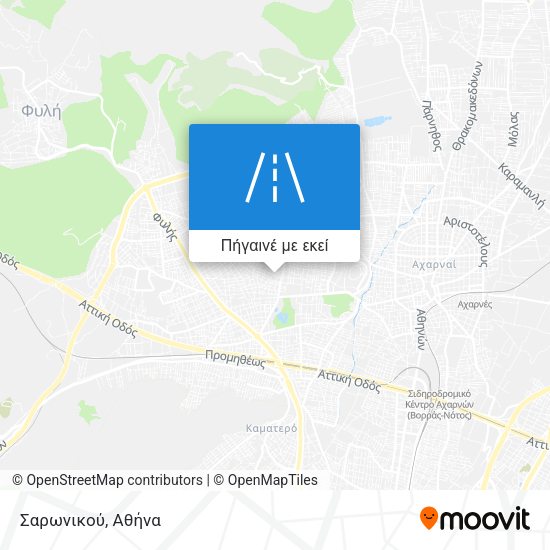 Σαρωνικού χάρτης