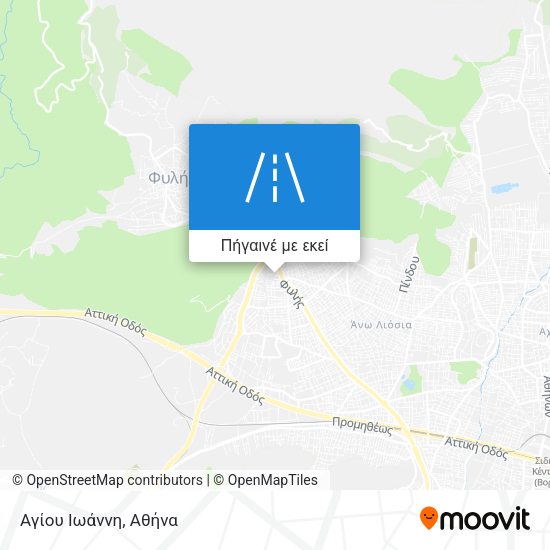 Αγίου Ιωάννη χάρτης