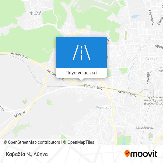 Καβαδία Ν. χάρτης
