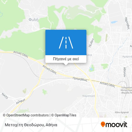 Μετοχίτη Θεοδώρου χάρτης