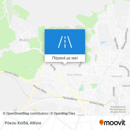 Ρόκου Χοϊδά χάρτης