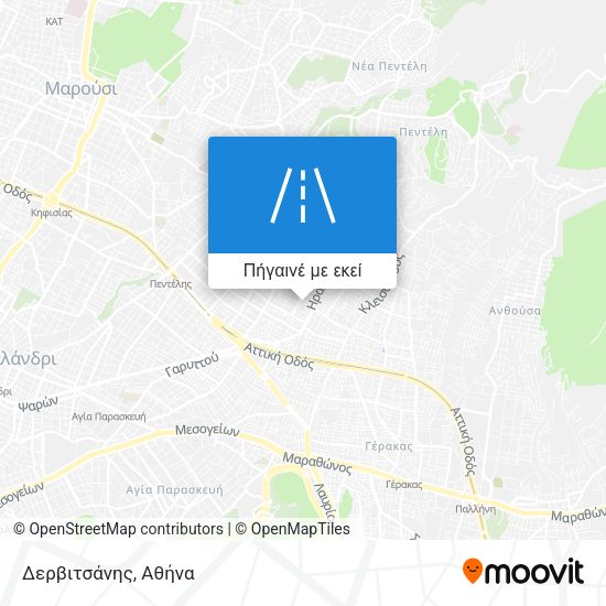 Δερβιτσάνης χάρτης