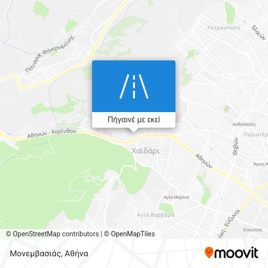 Μονεμβασιάς χάρτης