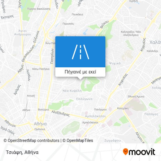 Τσιάφη χάρτης