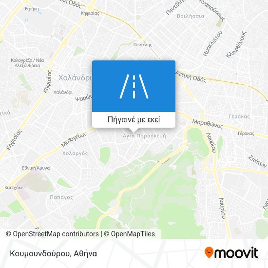 Κουμουνδούρου χάρτης