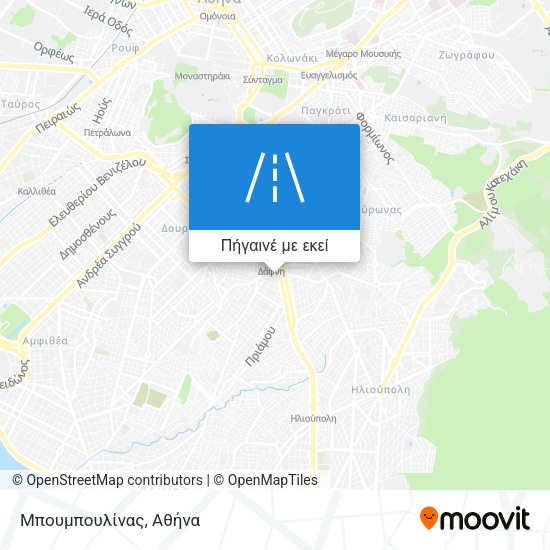 Μπουμπουλίνας χάρτης