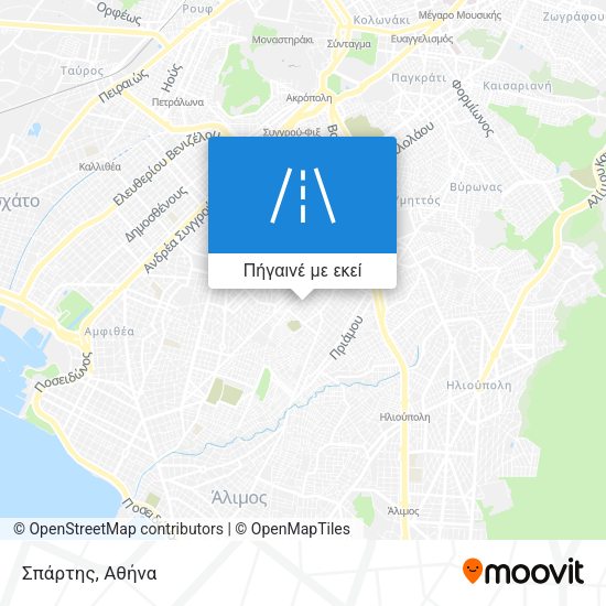 Σπάρτης χάρτης