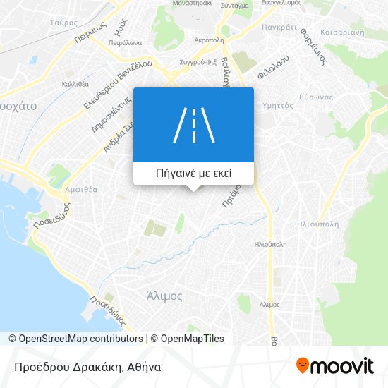 Προέδρου Δρακάκη χάρτης